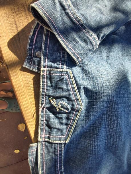 Džínsová bunda, veľkosť 128, 128