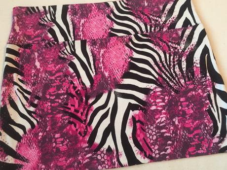 Sukňa so zvieracím vzorom, m