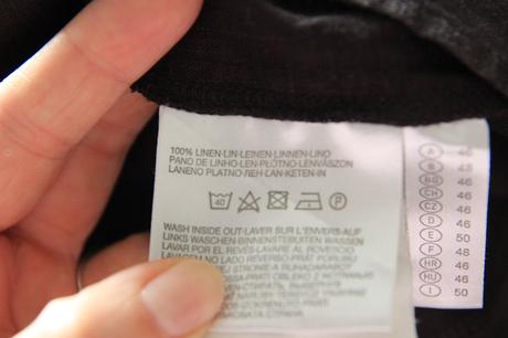 Zdobená ľanová tunika, l/xl, l