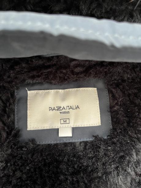 Damska zimna bunda s pravou kozusinou, m