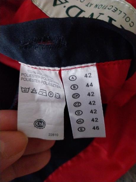 Vetrovka č.42-44, c&a,42