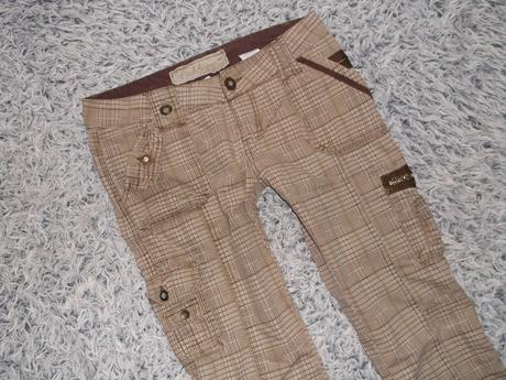 Trojštvrťové nohavice fishbone m, fishbone,m