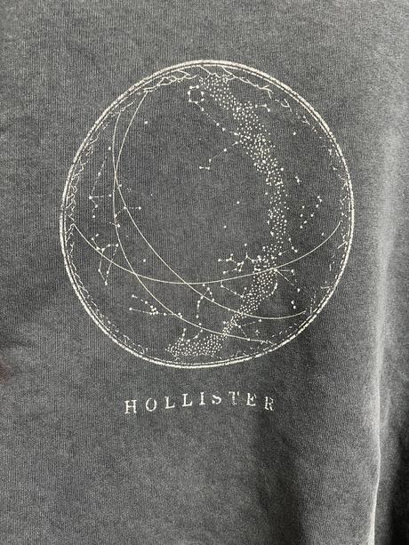 Crop mikina, hollister,m