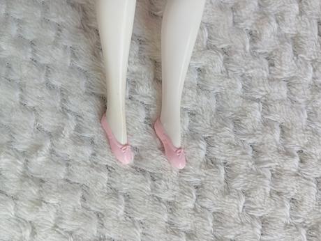 Mattel barbie balerínka s bielymi nohami, 