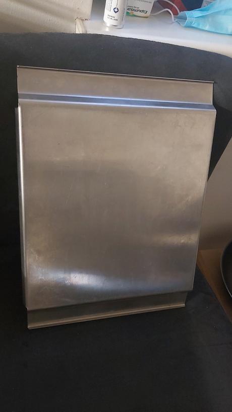 Retro nerezová tácka  30x20cm, 