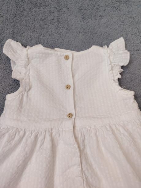 Nové biele šaty lindex s visačkou, lindex,68