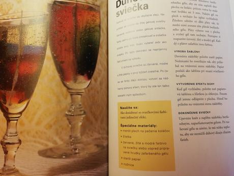 Kniha gélové sviečky, 