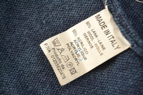 Lorenzo magni italy pánsky sveter na zips cca m, m