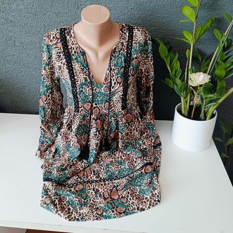 Kvietkovane saty, xl