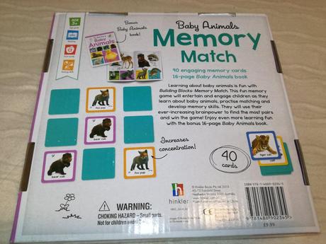 Hinkler building blocks memory match, 