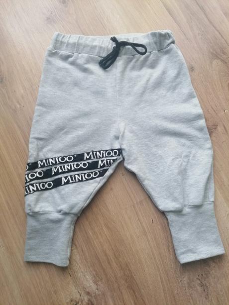 Tepláky minioo 1/2 roky, 80