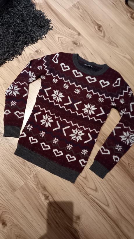 Sveter s folklórnym motívom, terranova,xs