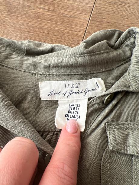 Predĺžená košela/šaty hm, h&m,122