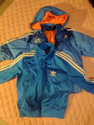 Bunda a mikina, adidas,98