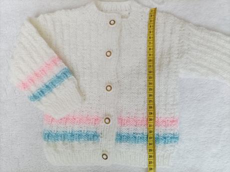 Štrikovaný svetrík, 62 / 68 / 74