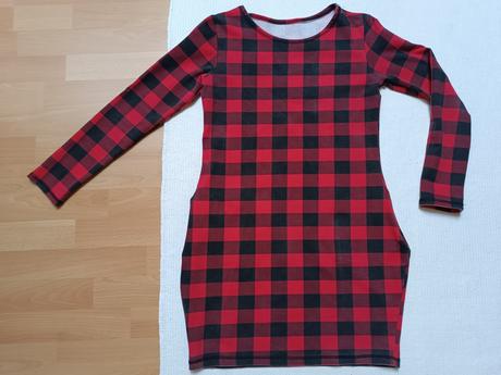 Kockované šaty, m