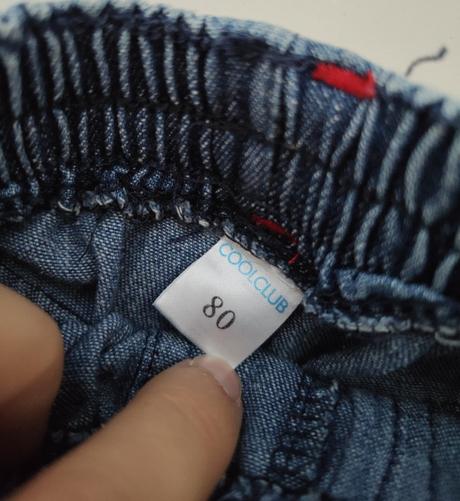 Riflové šortky, coolclub,80