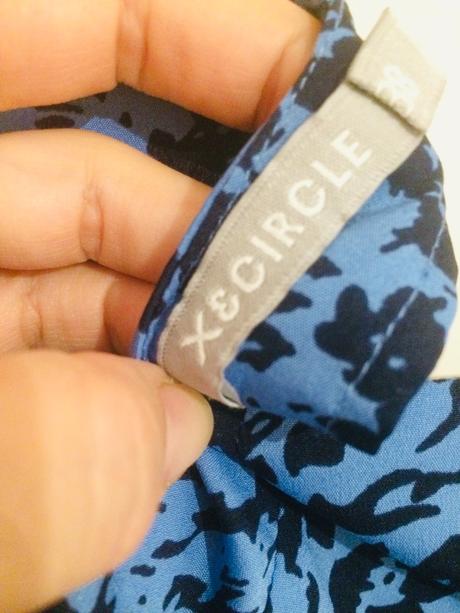 Pohodlna modra sukna x&circle, 38