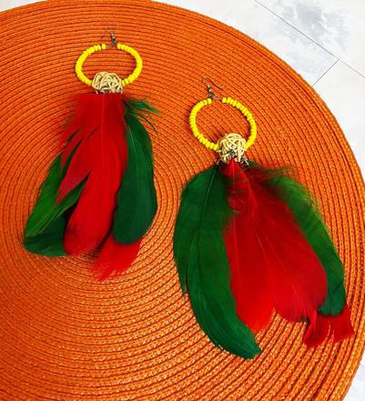 Letné extravagantné náušnice, 