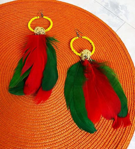 Letné extravagantné náušnice, 