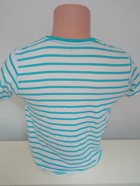 Chlapčenské pásikavé tričko s vreckom (146-152), cubus,146