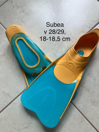 Detské plutvy subea,