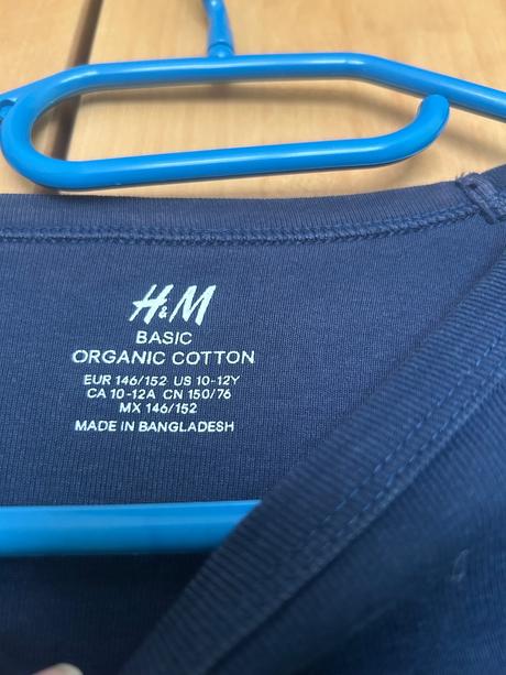 Darujem tričko, h&m,146