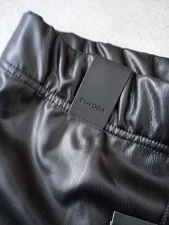 Ola voga zateplené koženkové legíny, m