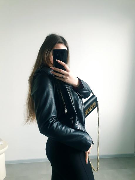 Čierna koženka m, tally weijl,m