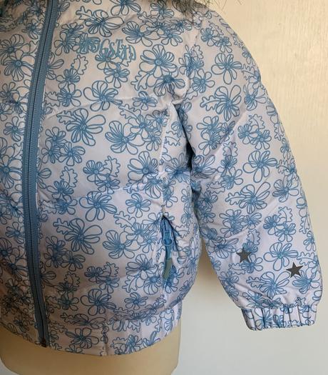 Skogstad dievčenská vetrovka s kvietkami, 98