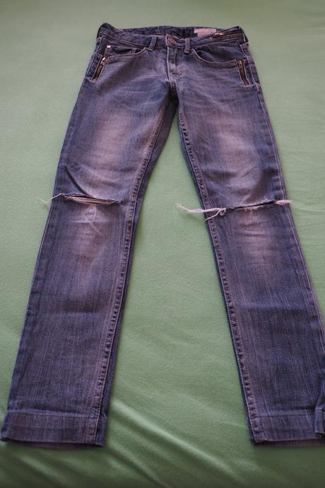 Dievčenské rifle, h&m,140