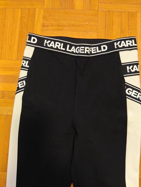 Karl lagerfeld originál luxusné leginy, s