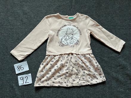 Šaty macko pu, disney,92