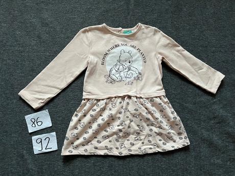 Šaty macko pu, disney,92