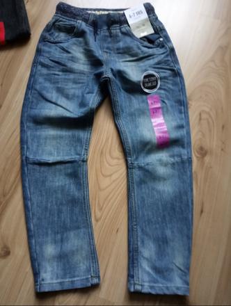 Nohavice nove rifle 116/122., 116