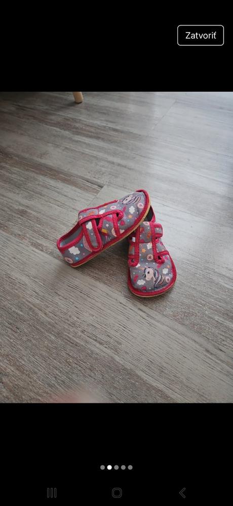 Barefoot papuce ktr, 25