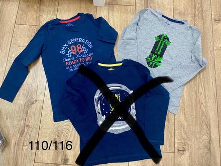 Tricka s dlhym rukavom, lupilu,116