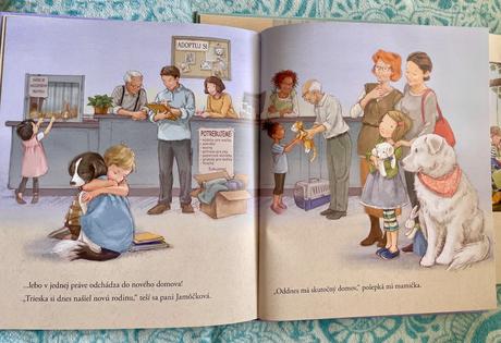 Magdalénka a psík z knižnice, zvieratká z útulku, 