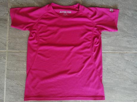 Alpinepro tričko v152-158 cooldry sýtoružová, alpine pro,152
