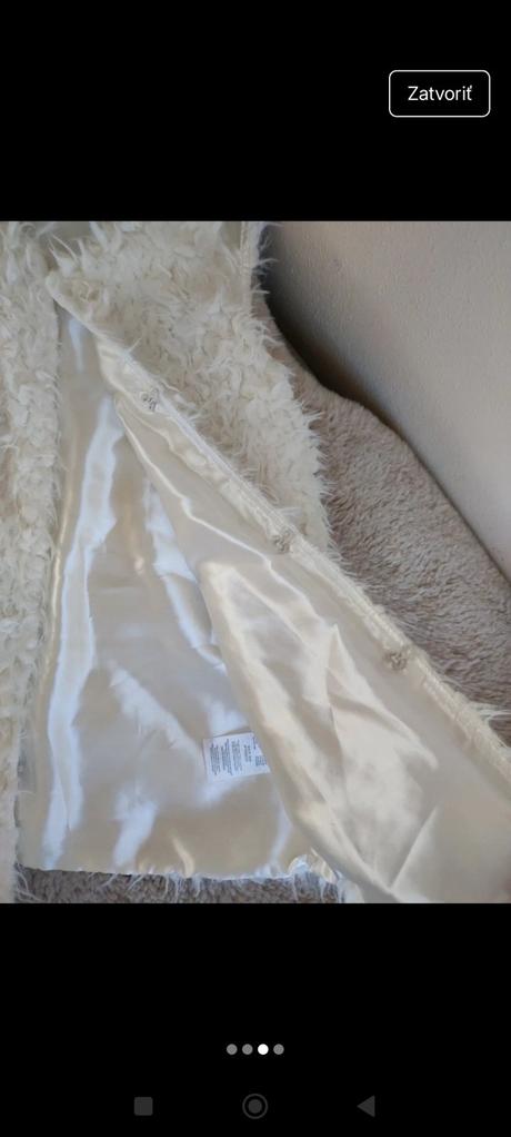 Detská kožusinkova vesta, 134