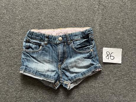 Rifľové kraťasy, h&m,86