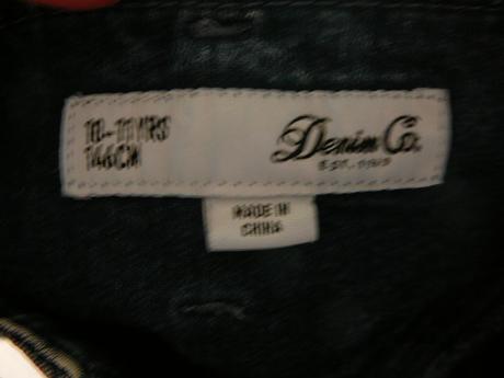 Dievcenske kratasy elasticke, denim co,146