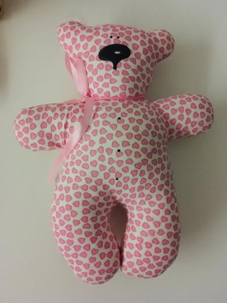 Látkový macko pre bábo, 