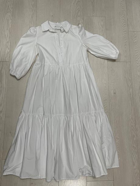 Biele šaty asos, 34
