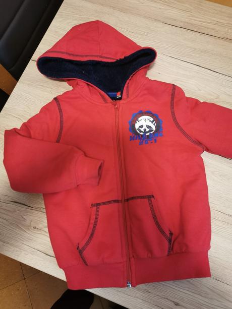 Zateplena mikina, lupilu,110