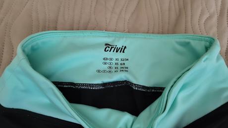 3/4 dámske/dievčenské legíny, crivit,xs