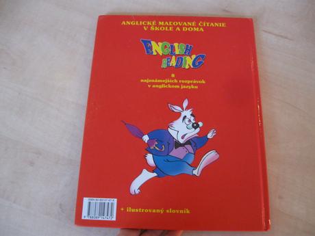 Knižka - rozprávky po anglicky, english reading,