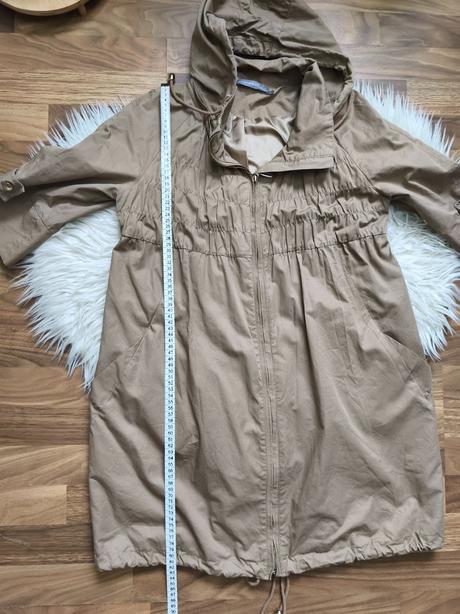 Dámsky štýlový trenckot s 3/4 rukávom, m