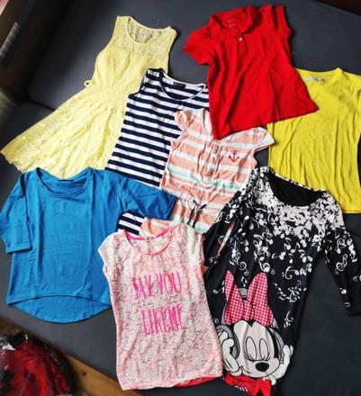 Dámske letné šaty, tričká, s