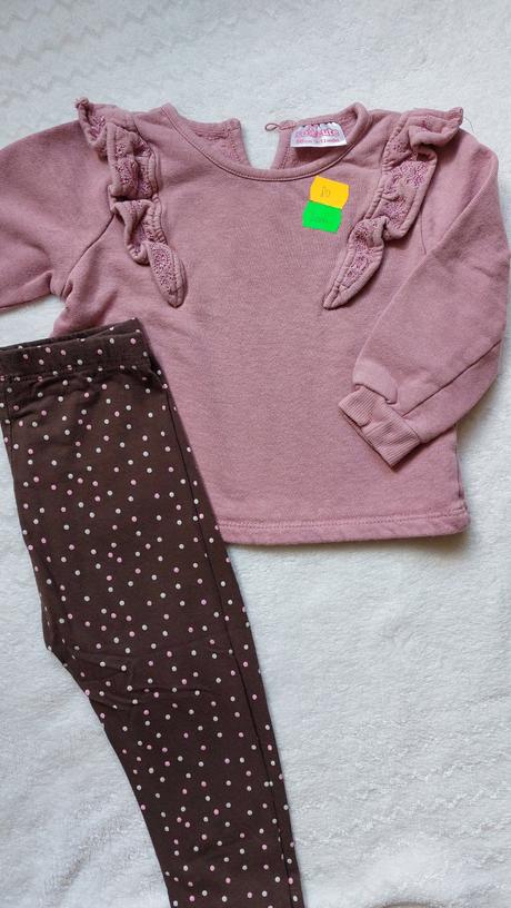 Súprava legíny a mikina, pepco,80